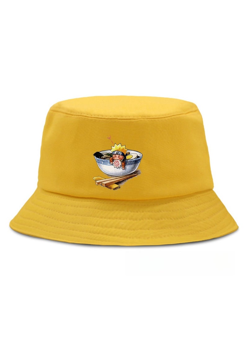 Naruto Printed Casual Sunshade Fisherman's Hat