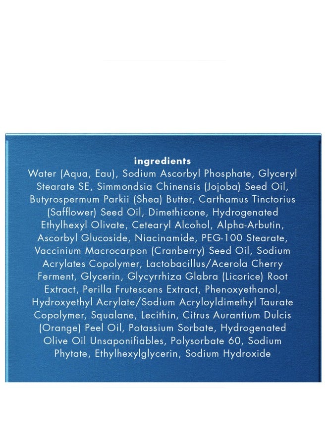 Vc10 Nightly Bright - 1 Fl Oz - Overnight Night Creme With Triple-Sourced Antioxidant 10% Vitamin C - All Skin Types - Vegan, Gluten Free - Never Tested On Animals