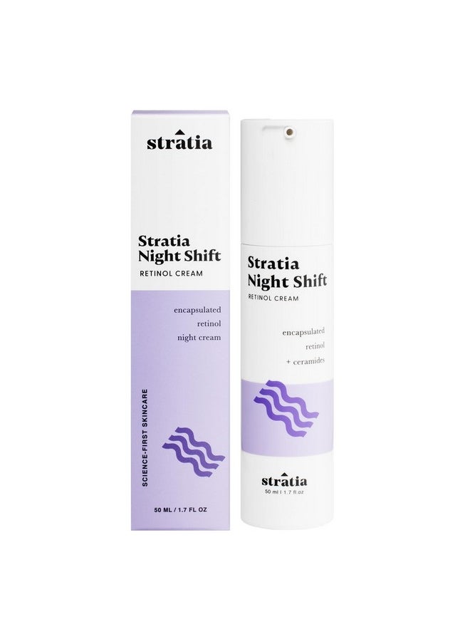 Night Shift | Age-Defying Night Cream With Encapsulated Retinol | Formulated For All Skin Types | 1.7 Fl Oz