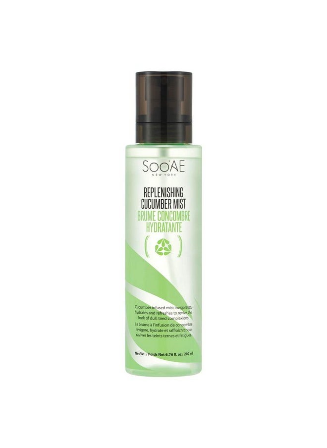 Soo'Ae Replenishing Cucumber Mist, 6.76 Fl Oz (Pack Of 3)