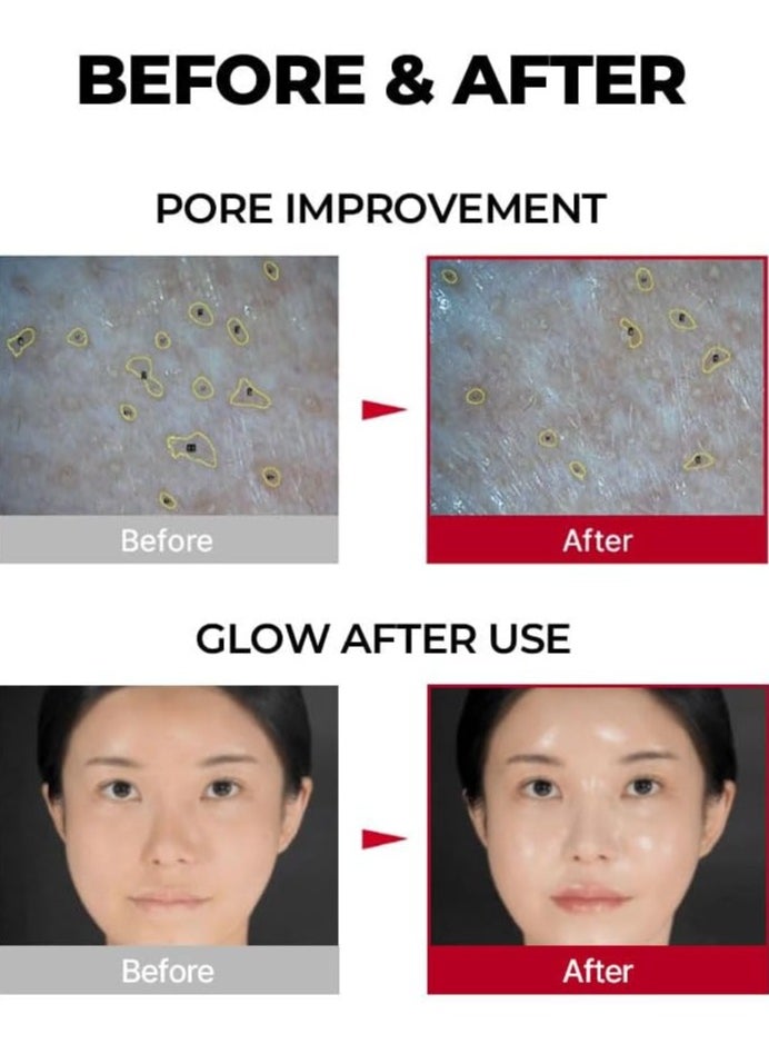 MDP+ RED LACTO COLLAGEN WRAPPING MASK, Glowy Skin, Skin Elasticity, Pore Lifting | 2.36fl.oz, 70ml