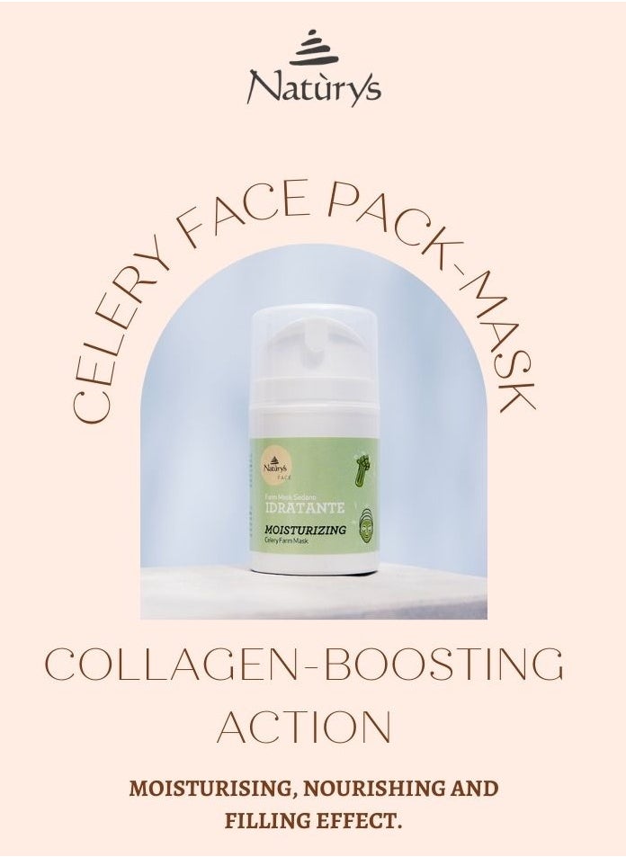 CELERY FACE PACK-MASK MOISTURIZING