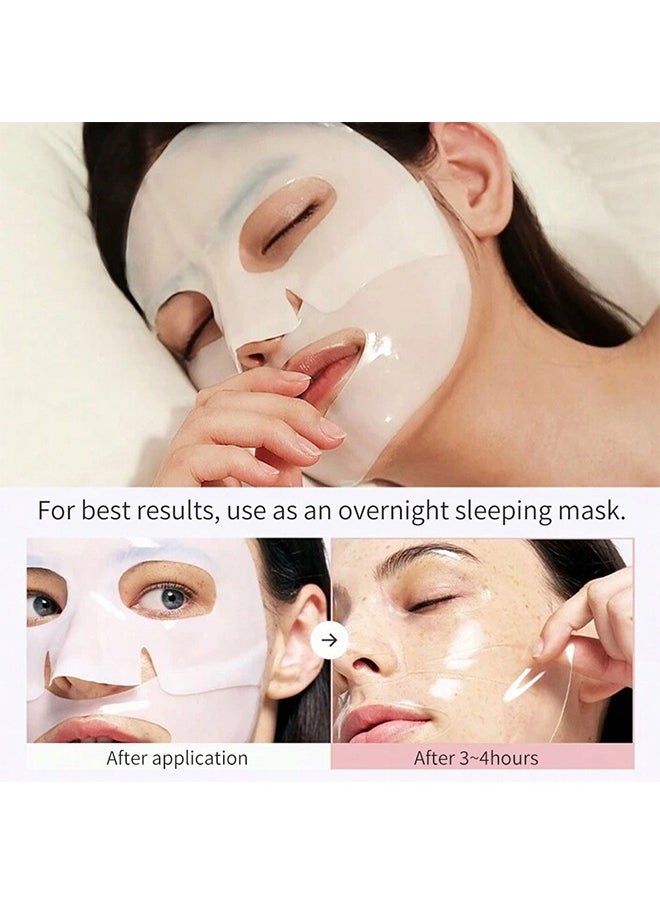 Bio-Collagen Real Deep Mask, Hydrating Overnight Mask, Pore Minimizing, Elasticity Improvement, 34g x4pcs