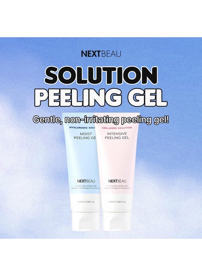 Collagen Solution Intensive Peeling Gel [3.38 Fl. Oz / 100Ml] Face Peeling Gel Face Peeling Scrum Korean Skincare Dead Skin Remover For Sensitive Skin