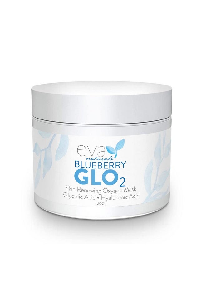 Glo2 Oxygen Clay Masks For Face Skin Care - Exfoliating Pore Minimizer Face Masks Skin Care - Anti-Aging Facial Skin Care Products - Hydrate & Restore All Skin Types - 2 Oz