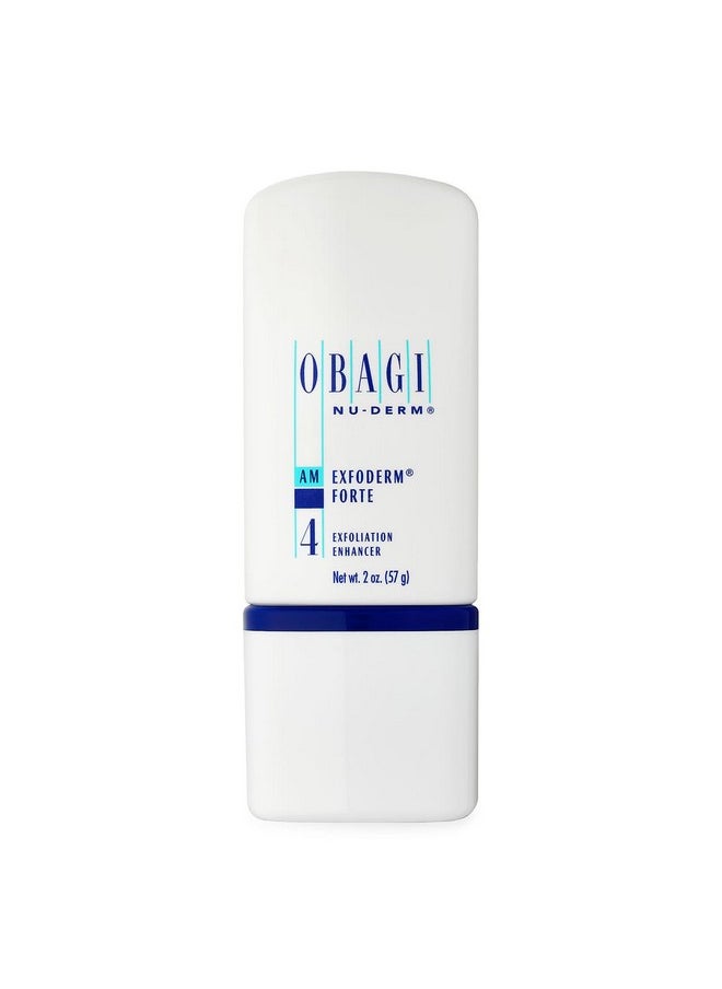 Obagi Nu-Derm Exfoderm Forte - Advanced, Lightweight Exfoliating Lotion With Glycolic And Lactic Acids (Aha) - For Normal To Oily Skin Types - 2 Oz