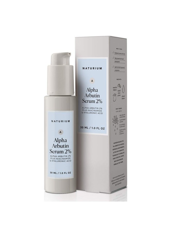 Alpha Arbutin Serum 2% With Alpha Arbutin, Niacinamide & Lemon, Face & Skin Care, 1 Oz