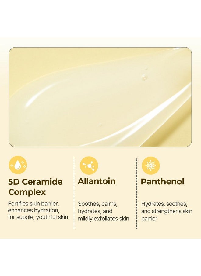 Solid-In Ceramide Essence 100 Ml / 3.38 Fl. Oz., Facial Essence Serum That Deeply Hydrates, Moisturizes, And Protects With 5 Types Of Ceramides And Panthenol For Dry And Sensitive Skin