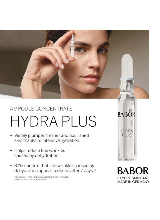 Hydra Plus Ampoule Concentrate, Moisturizing Skincare Capsule, Hyaluronic Acid Serum, Deeply Nourish To Plump And Smooth Skin, Anti Aging Serum 7 Day Treatment