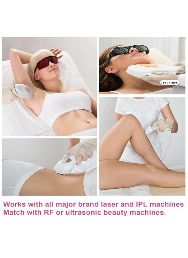 Cooling Gel Combination With Laser Hair Removal Machine Or Microcurrent Facial Device For Face Body