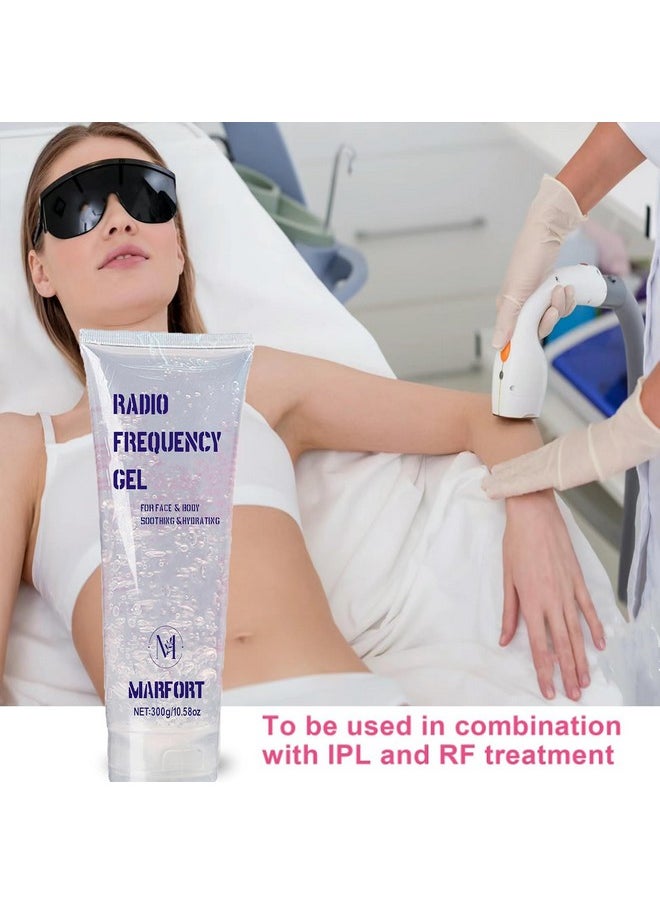 Cooling Gel Combination With Laser Hair Removal Machine Or Microcurrent Facial Device For Face Body