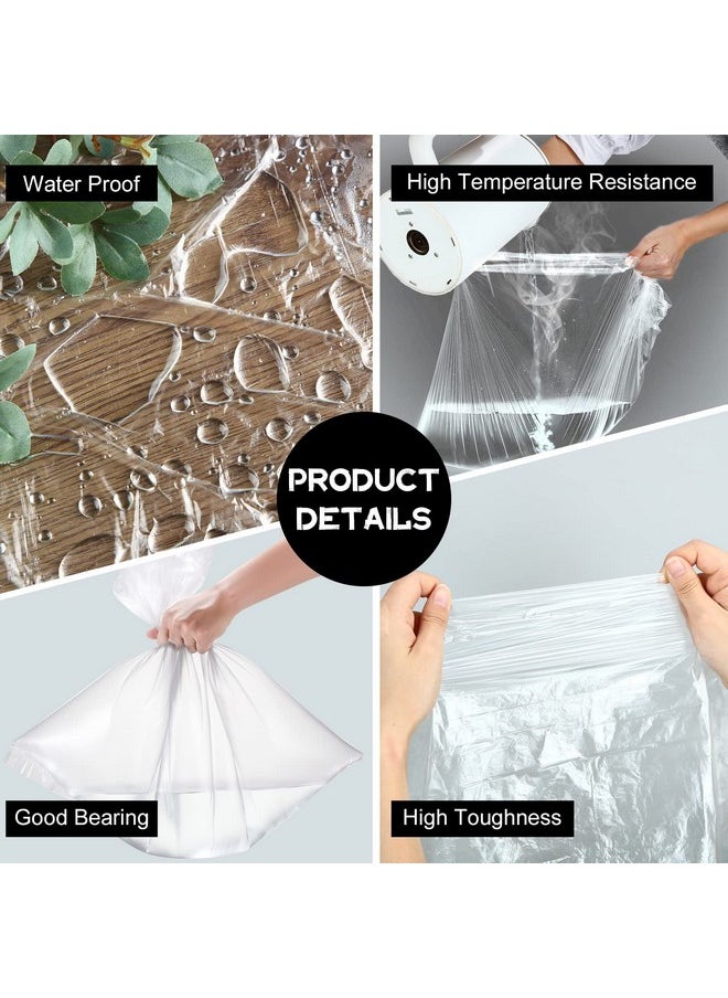 100 Pcs Disposable Foot Tub Liner Portable Bath Basin Bags Plastic Pedicure Spa Bags Thin Large Foot Bath Liners Disposable Pedicure Liners For Foot Pedicure Spa Hotel Home Use, 25 X 23 Inches