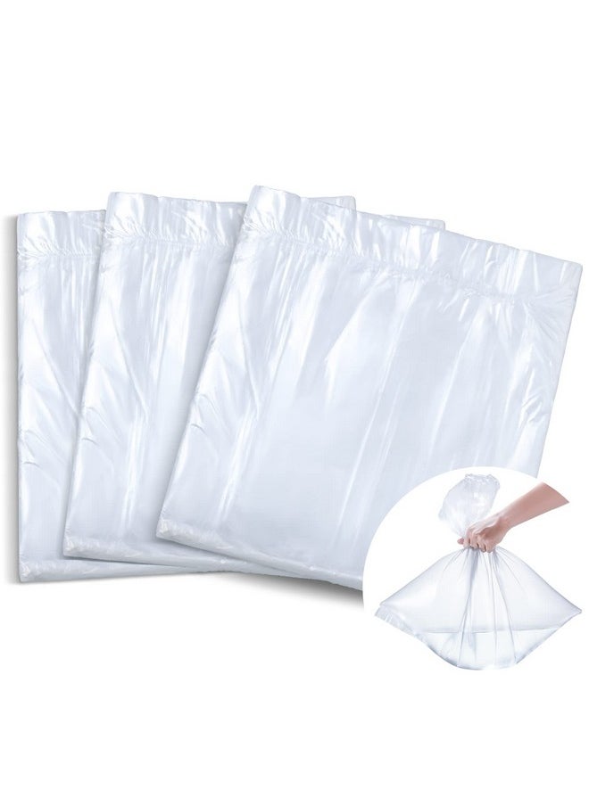 100 Pcs Disposable Foot Tub Liner Portable Bath Basin Bags Plastic Pedicure Spa Bags Thin Large Foot Bath Liners Disposable Pedicure Liners For Foot Pedicure Spa Hotel Home Use, 25 X 23 Inches