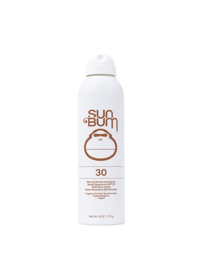 Mineral Spf 30 Sunscreen Body Spray | Water-Resistant Broad Spectrum Moisturizing Sunblock With Vitamin E | Hypoallergenic |Hawaii 104 Act Compliant (Octinoxate & Oxybenzone Free) | 6 Oz