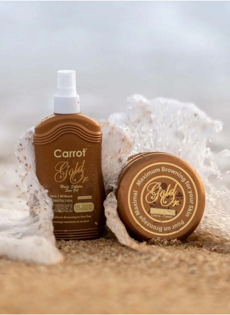 Carrot Sun Bronzing Gold Cream - 350ml