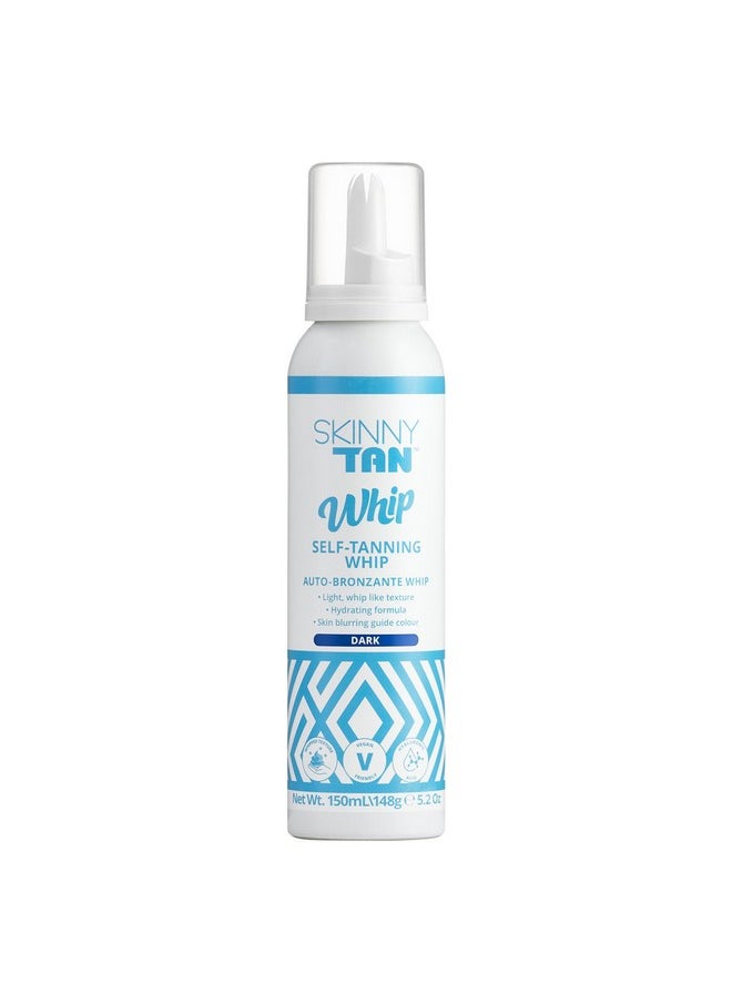 Self-Tanning Whip - Nourishing Glow Self Body Tanner - Self Tan With Hyaluronic Acid, Superfoods, And Vitamin E - Dark - 5 Oz