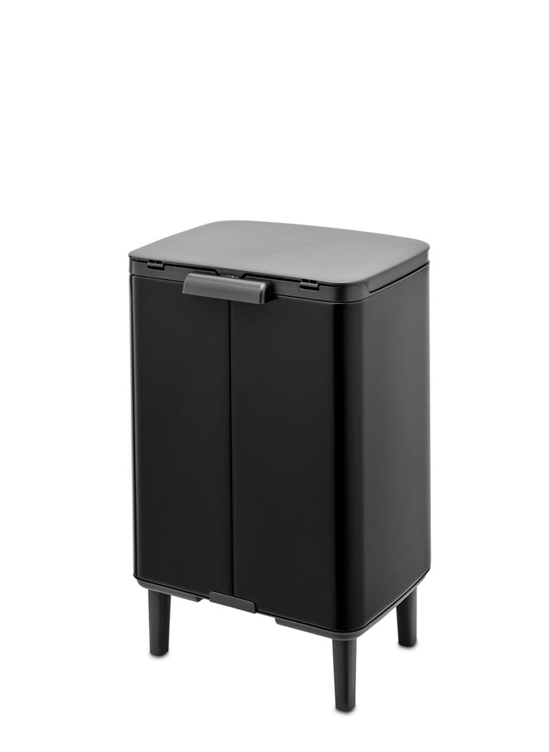 Bo Waste Bin Hi 12L - Matt Black