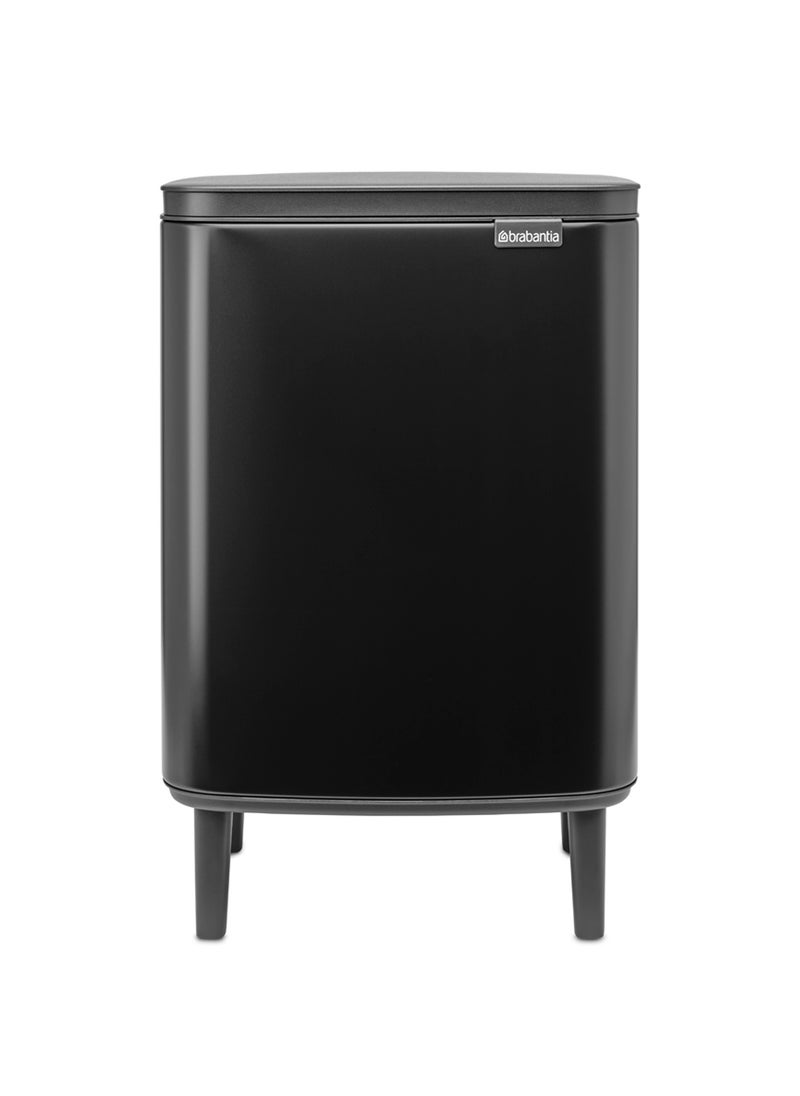 Bo Waste Bin Hi 12L - Matt Black