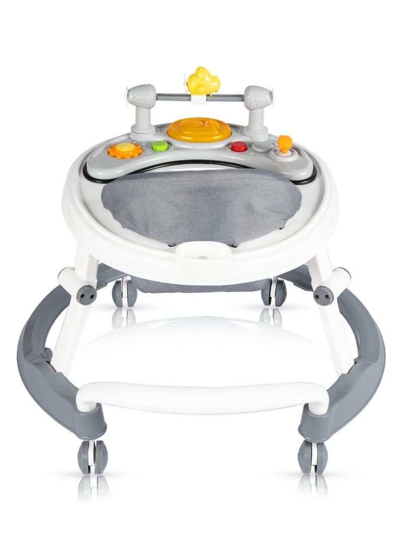 Little Story Foldable Baby Walker with Interactive Toys – Lightweight & Compact Design for 6-18 Months