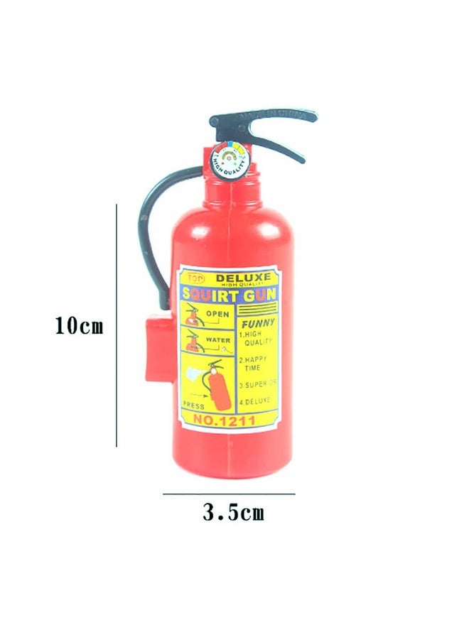 3Pcs Fire Extinguishers Water Spray Toys Summer Beach Bathing Pools Swimming Refillable Firefighter Sprinklers Creative Guns Fake Mini Cylinder Fireman Children