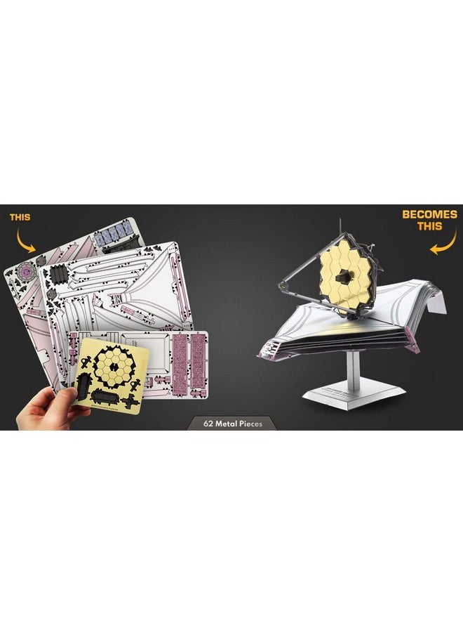 James Webb Space Telescope 3D Metal Model Kit Fascinations