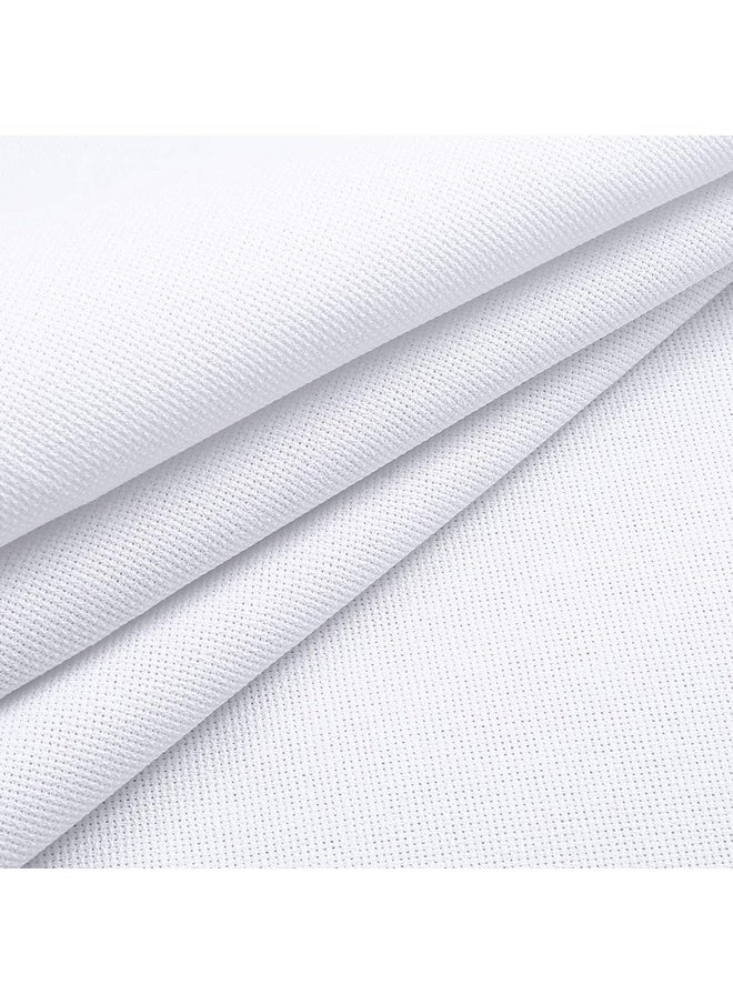 60 By 39-Inch 18 Count Classic Reserve Aida Cloth Big Size White Cross Stitch Cloth Fabric