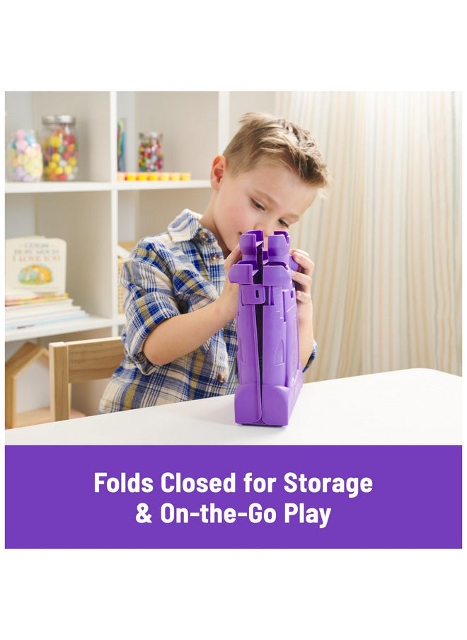 , Castle Case With 1Lb Teal Play Sand, Play Space & Storage Container, Sensory Toys, Stocking Stuffers & Christmas Gifts For Kids Ages 3+