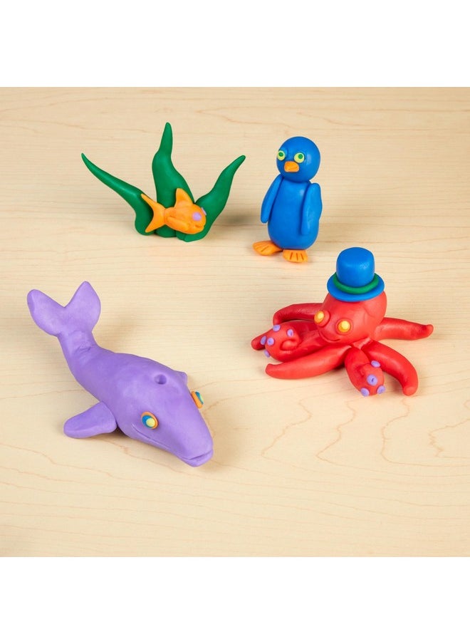 Wheat & Gluten Free Classic Dough - 6 Colors (5Oz Each) | Non-Toxic, Play Dough, Bulk Set, Sensory Kit, Party Favors, Classroom Pack