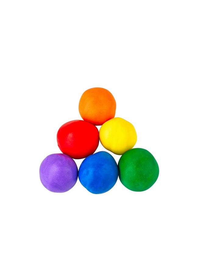 Wheat & Gluten Free Classic Dough - 6 Colors (5Oz Each) | Non-Toxic, Play Dough, Bulk Set, Sensory Kit, Party Favors, Classroom Pack