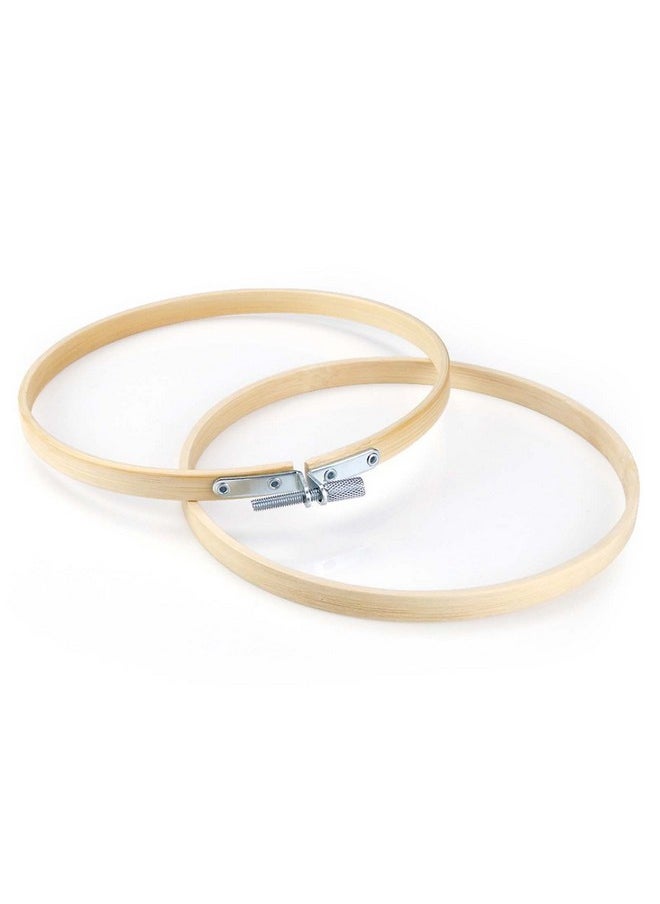 12 Pieces 7 Inch Embroidery Hoops, Cross Stitch Hoops Embroidery Circle For Art Craft Sewing, Wall Hanging, And Diy Embroidery Craft