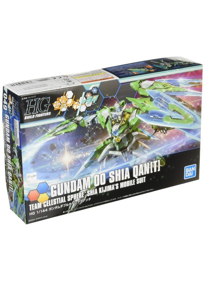 Bandai Hg Build Fighters 049 Gundam Oo Shia Qan[T] 1/144 Scale Kit