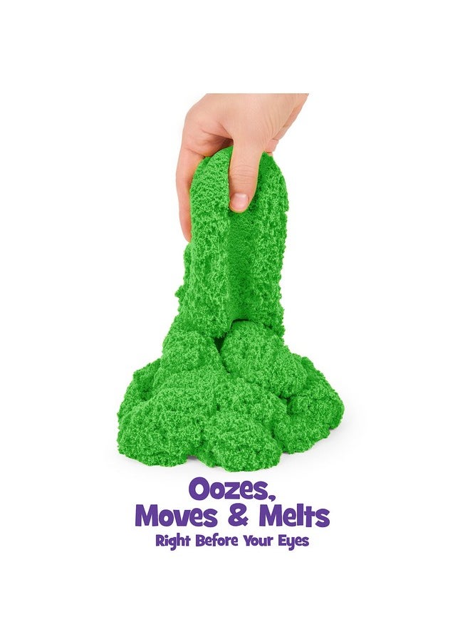 , The Original Moldable Sensory Play Sand Toys For Kids, Green, 2 Lb. Resealable Bag, Ages 3+