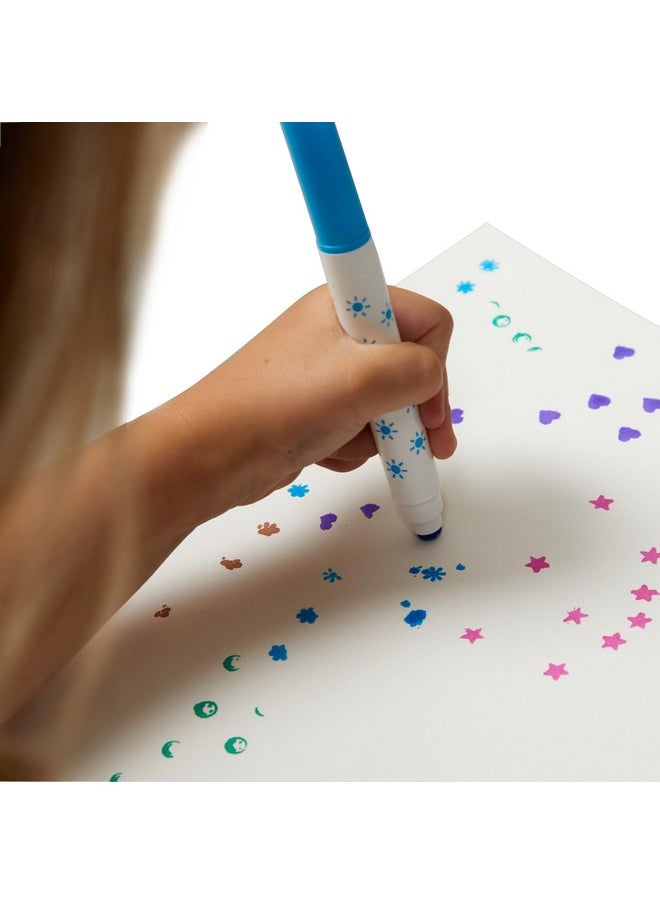 Stampbuck Colorations Washable Marker Stamper Bucket (Pack Of 44)