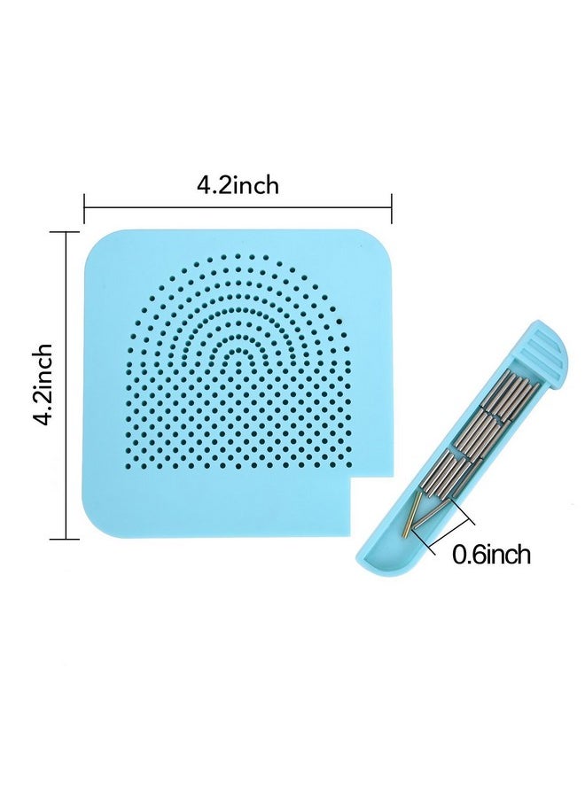 Quilling Tool Quil Board With Pins Storage Box, Grid Guide Quilling Board For Making Paper Strips