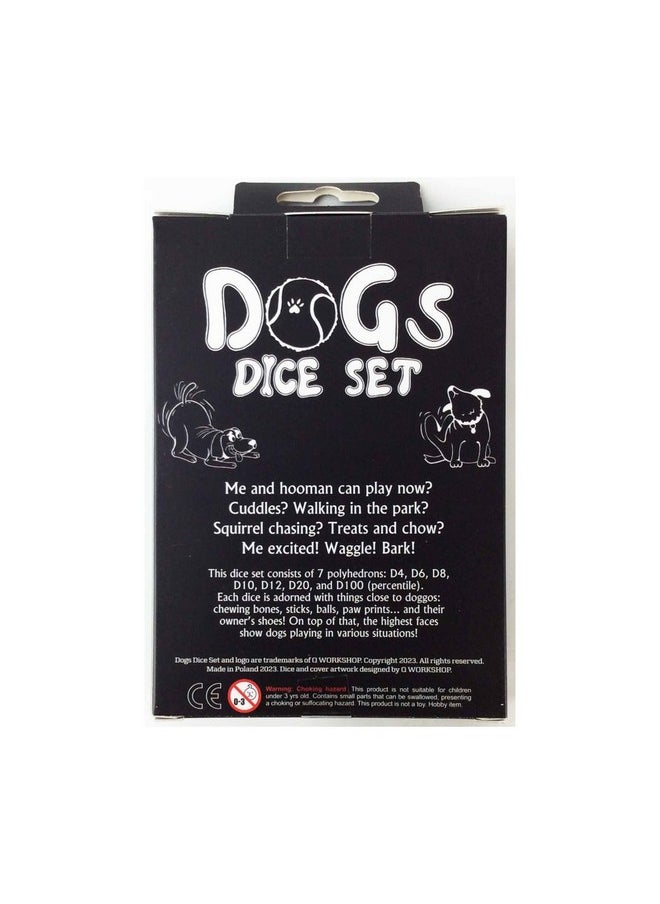 Dogs Dice Set Max By Q-Workshop