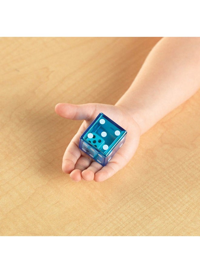 Jumbo Dice In Dice, Dice, Jumbo Dice, Math Dice, Ages 3+, Set Of 12