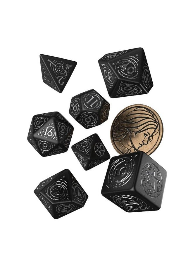 Q-Workshop Witcher Dice Set. Yennefer - Q-Workshop Obsidian Star