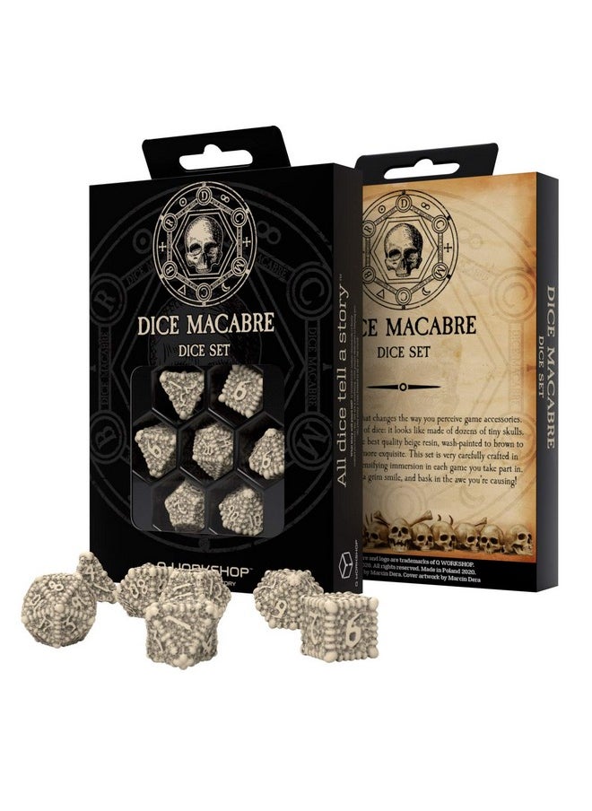 Q-Workshop Dice Macabre (Dice Set)