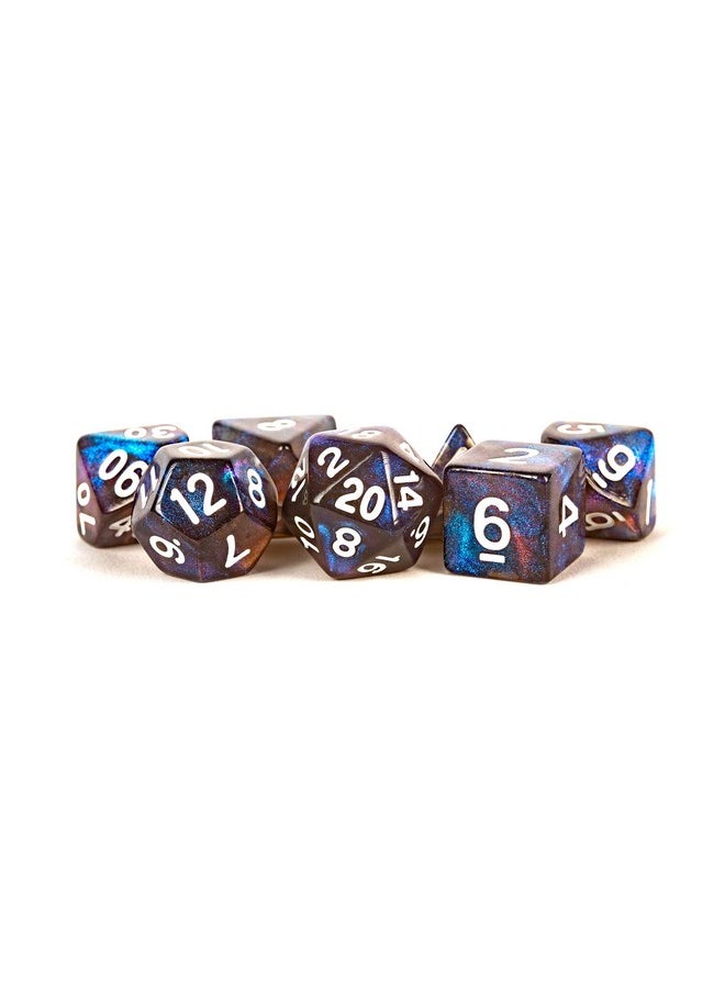 Dice Games 16Mm Acrylic Polyhedral Dice Set: Stardust Galaxy