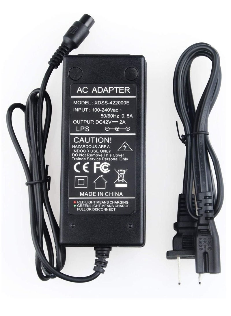 Battery Charger For Scooter Hover Board Unicycle Self Balancing Balance Electric Multicolour