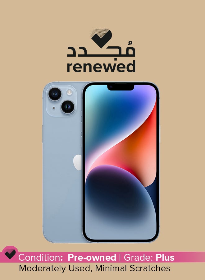 Renewed - iPhone 14 128GB Blue 5G With FaceTime