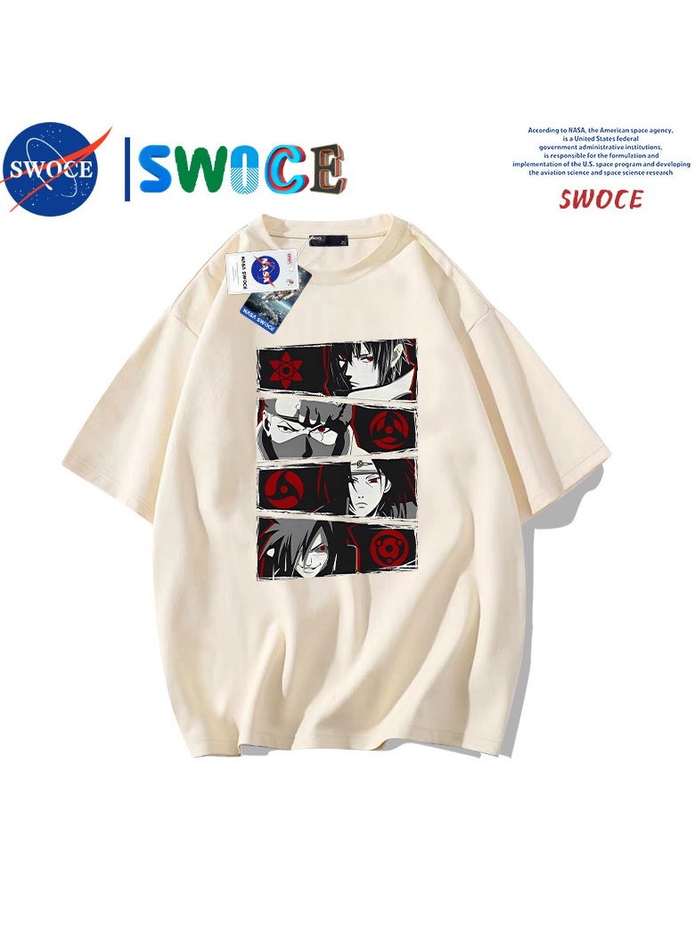 New Fashion Cartoon Anime SWOCE Cotton T-shirt