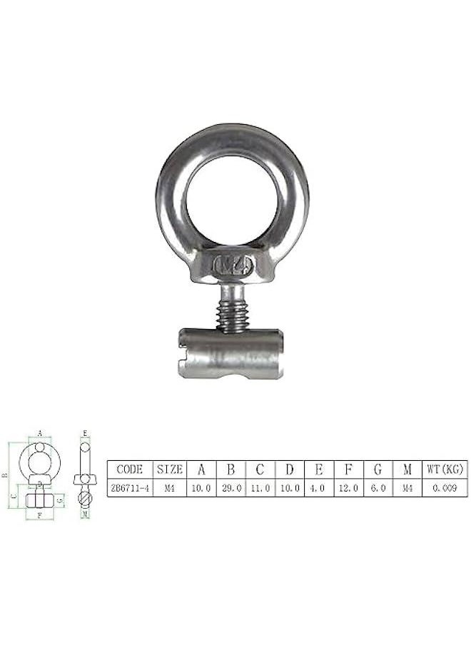 Stainless Steel Awning Rail Stoppers Sunshade Canopy for Caravans Motorhomes Campervans with One Character GroovesDesign