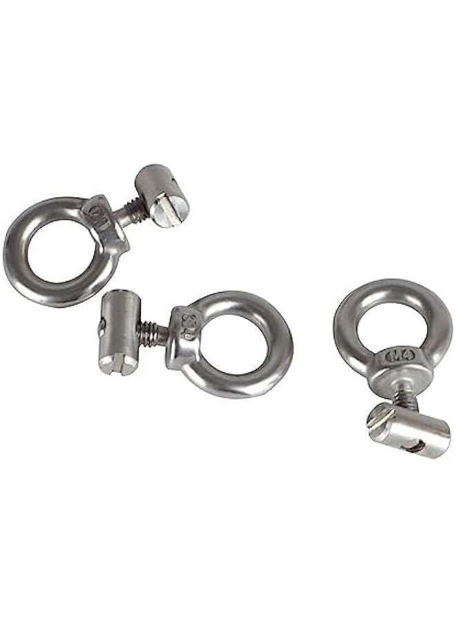 Stainless Steel Awning Rail Stoppers Sunshade Canopy for Caravans Motorhomes Campervans with One Character GroovesDesign