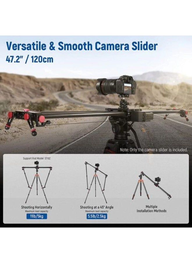 Neewer ER1 Motorized Wireless Carbon Fiber Camera Slider (47.2