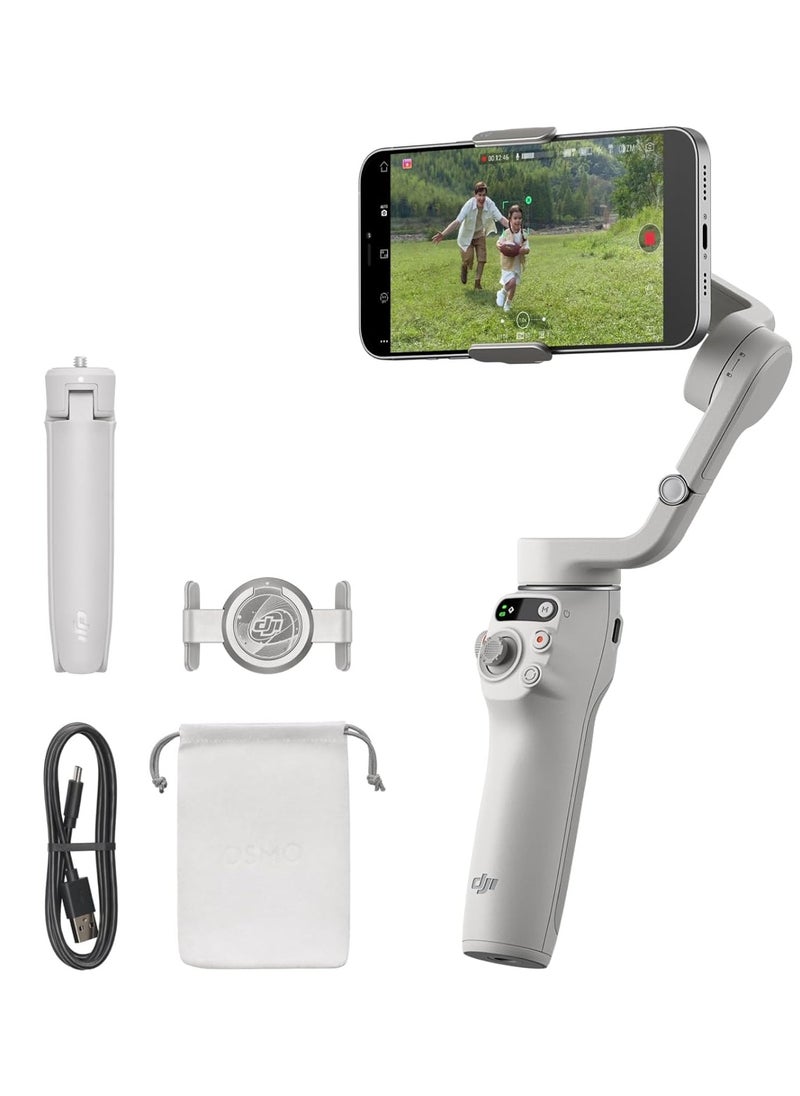 DJI OSMO Mobile 6 Smartphone Gimbal Stabilizer, 3-Axis Phone Gimbal, Built-in Extension Rod, Portable and Foldable Gimbal