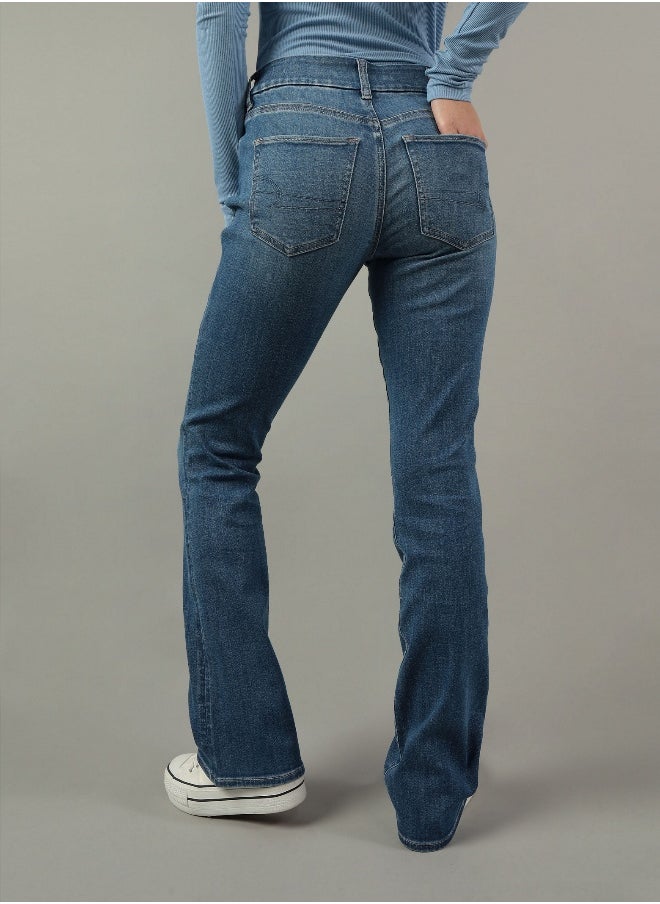 AE Next Level Curvy Low-Rise Kick Bootcut Jean