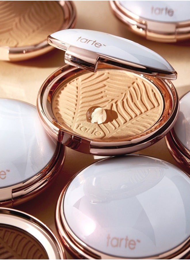 Tarte Amazonian Clay Blurring Powder Foundation 42N Tan Neutral - tan skin with a balance of warm & cool undertones 8g