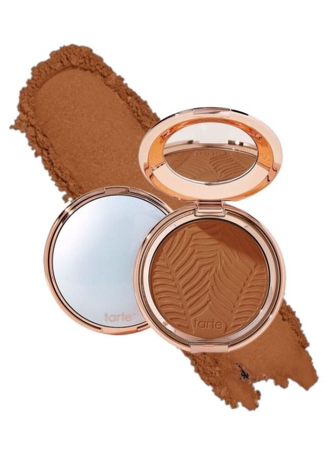 Tarte Amazonian Clay Blurring Powder Foundation 51S Deep Sand - deep skin with warm, golden undertones 8g