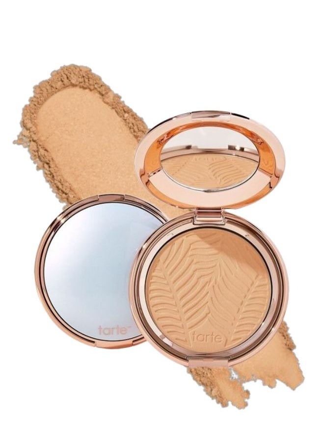 Tarte Amazonian Clay Blurring Powder Foundation 27S Light-Medium Sand - light to medium skin with warm, golden undertones 8g